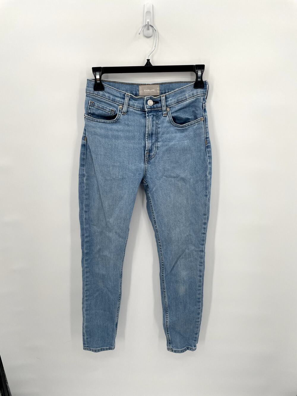 EVERLANE Medium Wash High Rise Skinny Denim Jean // 26